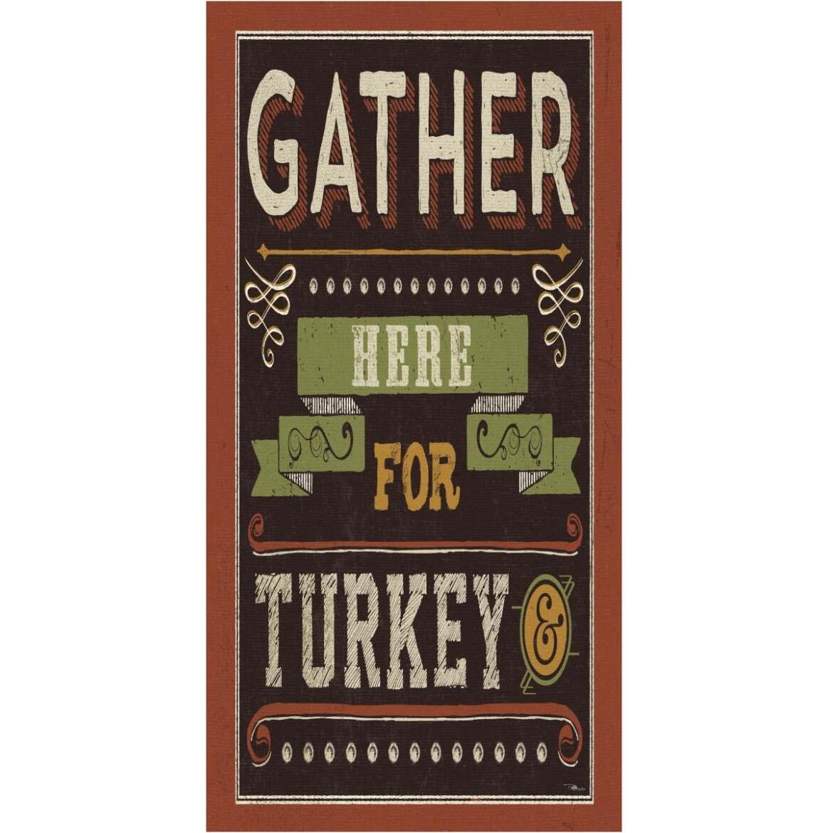 Give Thanks I -Paper Art-38&quotx74"