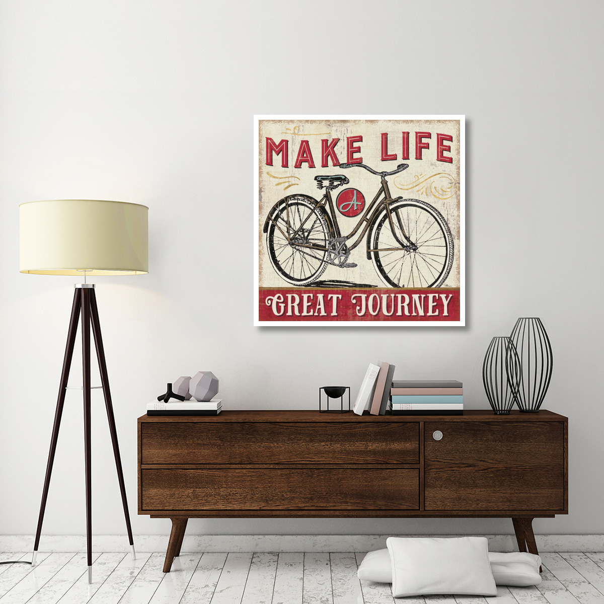 A Great Journey IV -Paper Art-42&quotx42"
