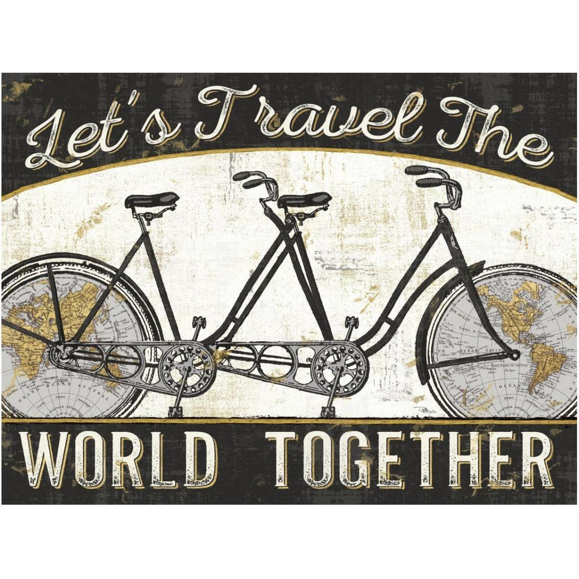 Worldride III -Paper Art-18&quotx14"