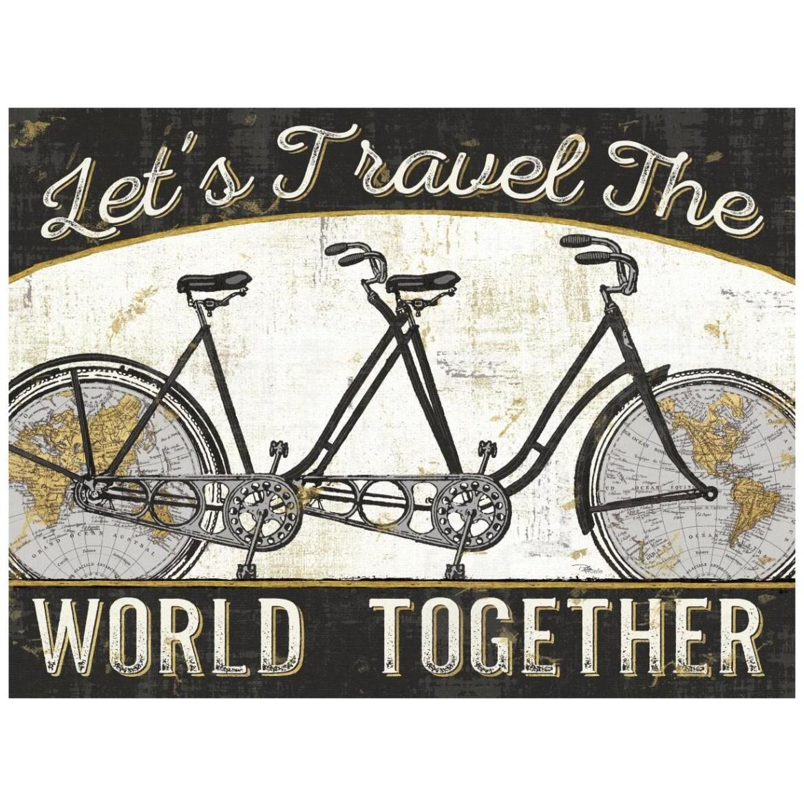 Worldride III -Paper Art-42&quotx32"
