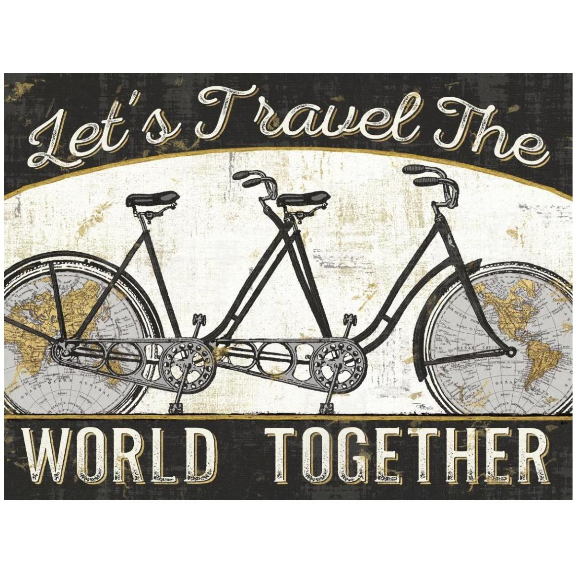 Worldride III -Paper Art-50&quotx38"