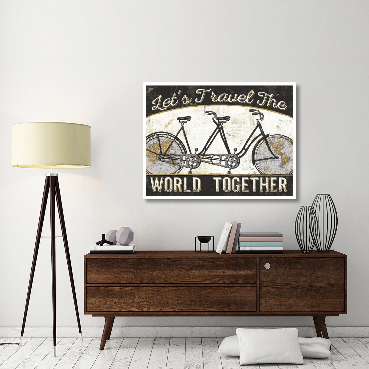 Worldride III -Paper Art-50&quotx38"