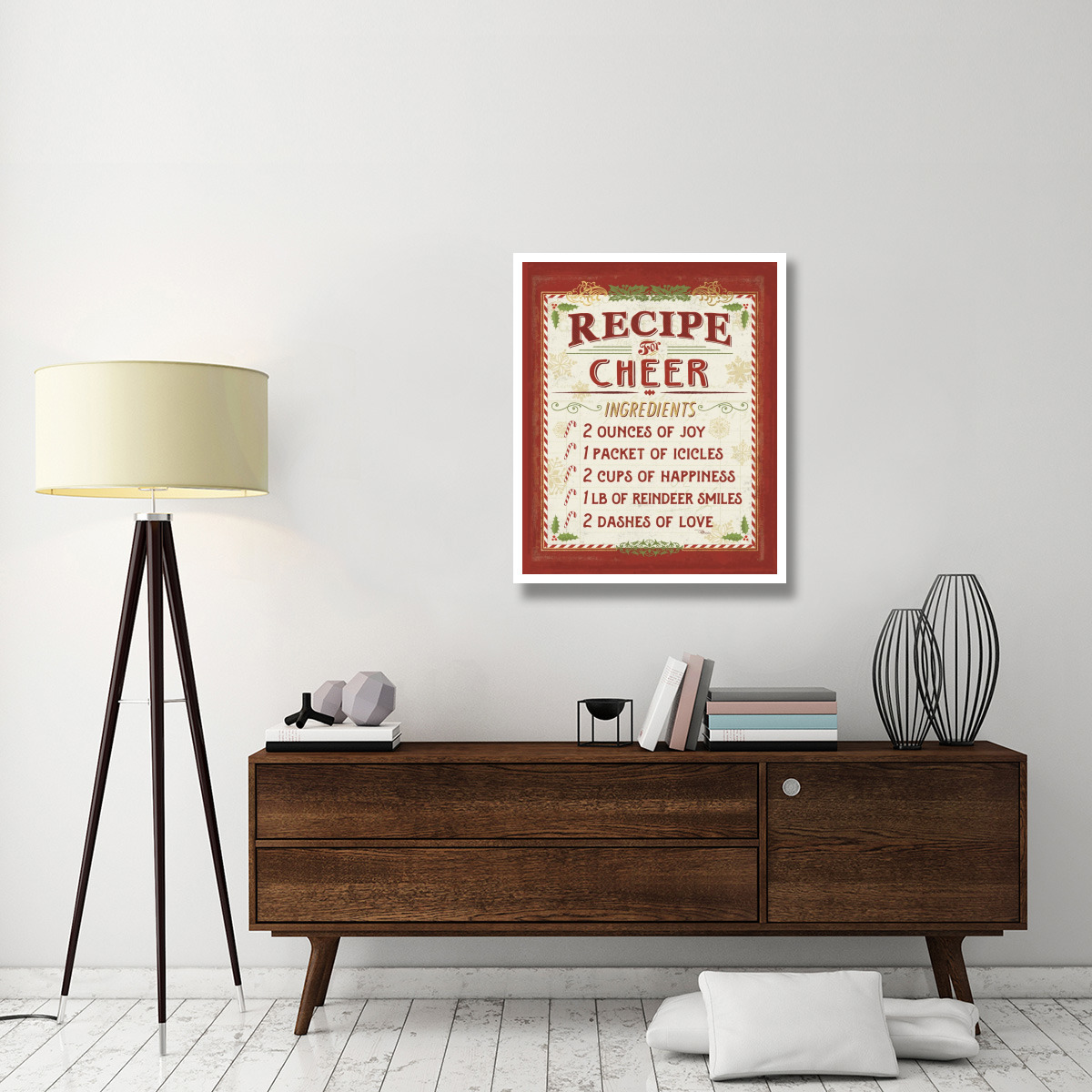 Holiday Recipes I -Paper Art-30&quotx37"