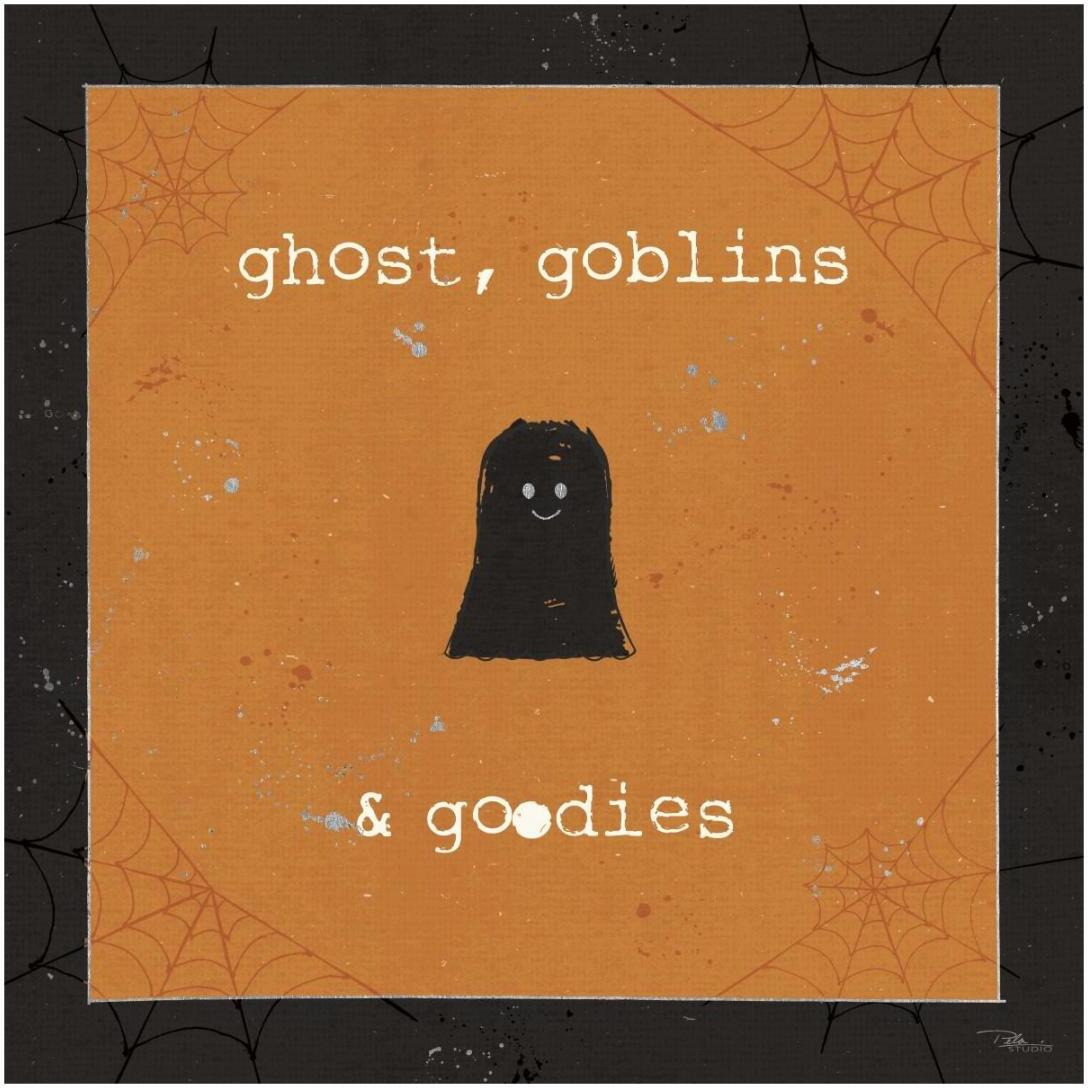 Spooky Cuties III -Paper Art-20&quotx20"