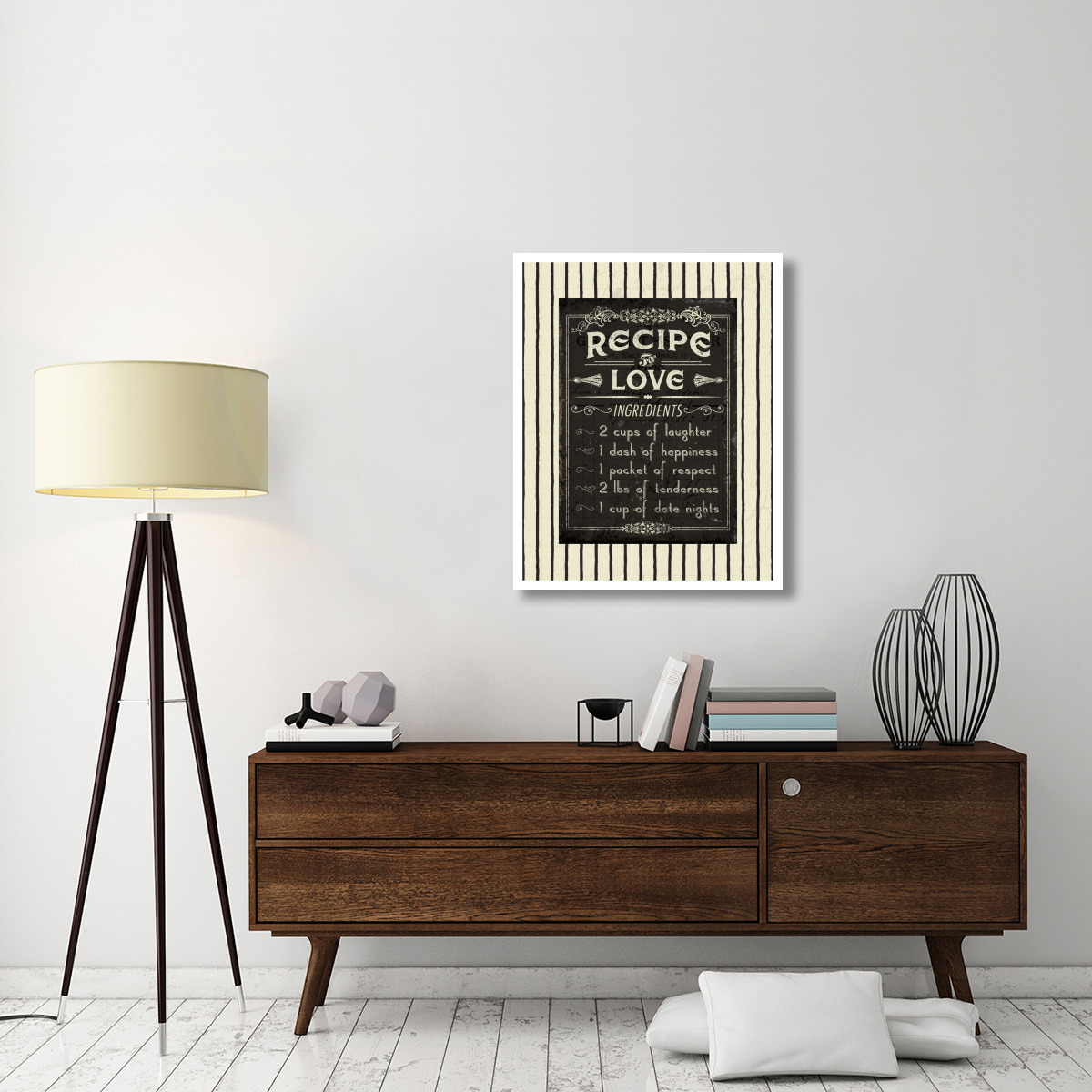 Life Recipies I Border -Paper Art-30&quotx37"