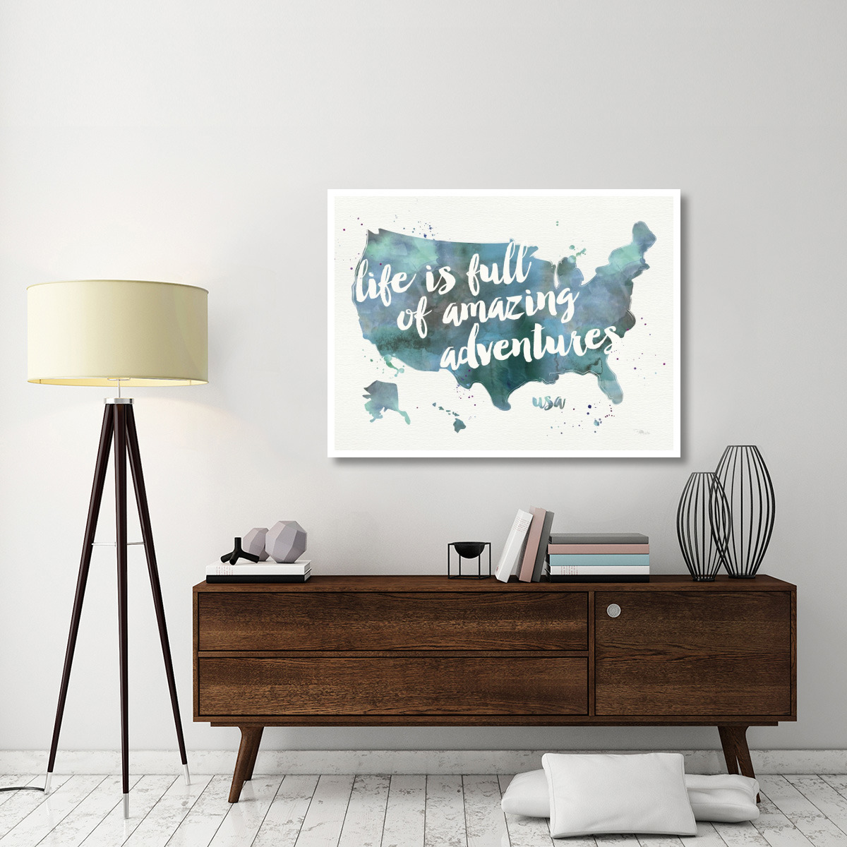 Adventures I -Paper Art-50&quotx38"