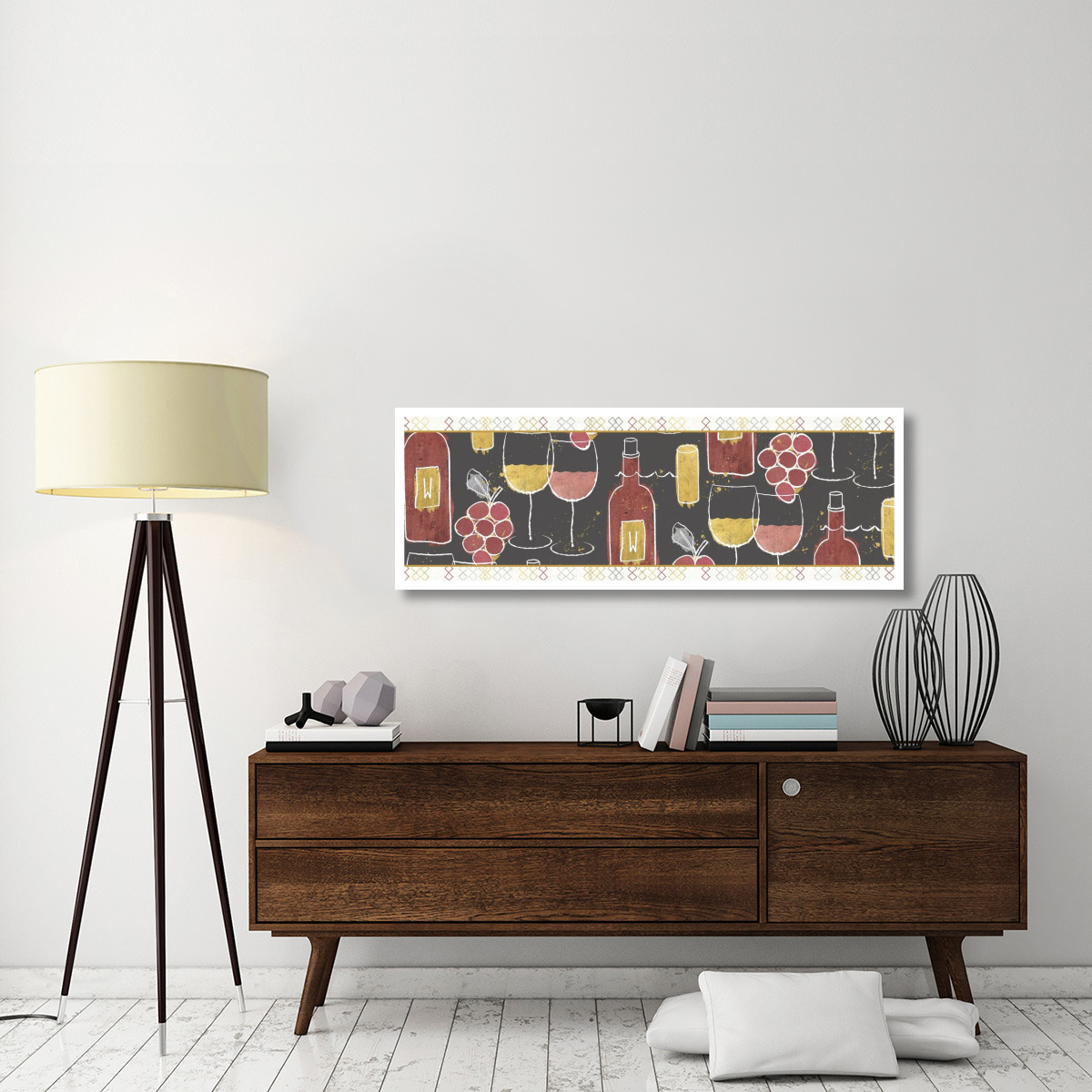 Flavor Notes X -Paper Art-56&quotx20"