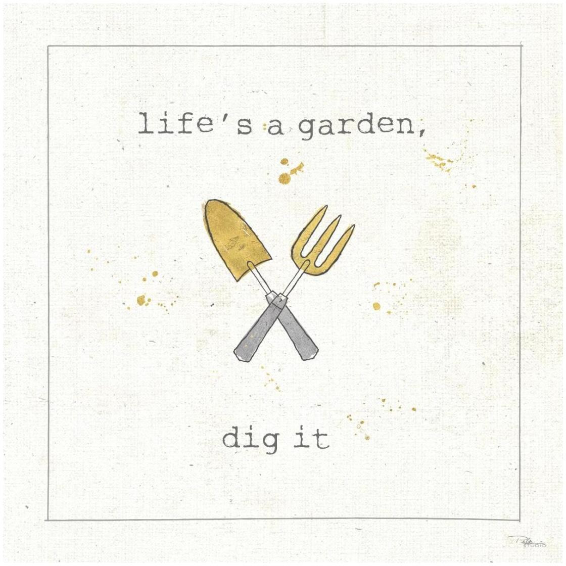 Garden Notes II -Paper Art-26&quotx26"