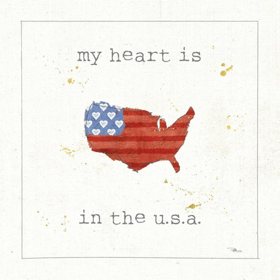 USA Cuties II -Paper Art-38&quotx38"