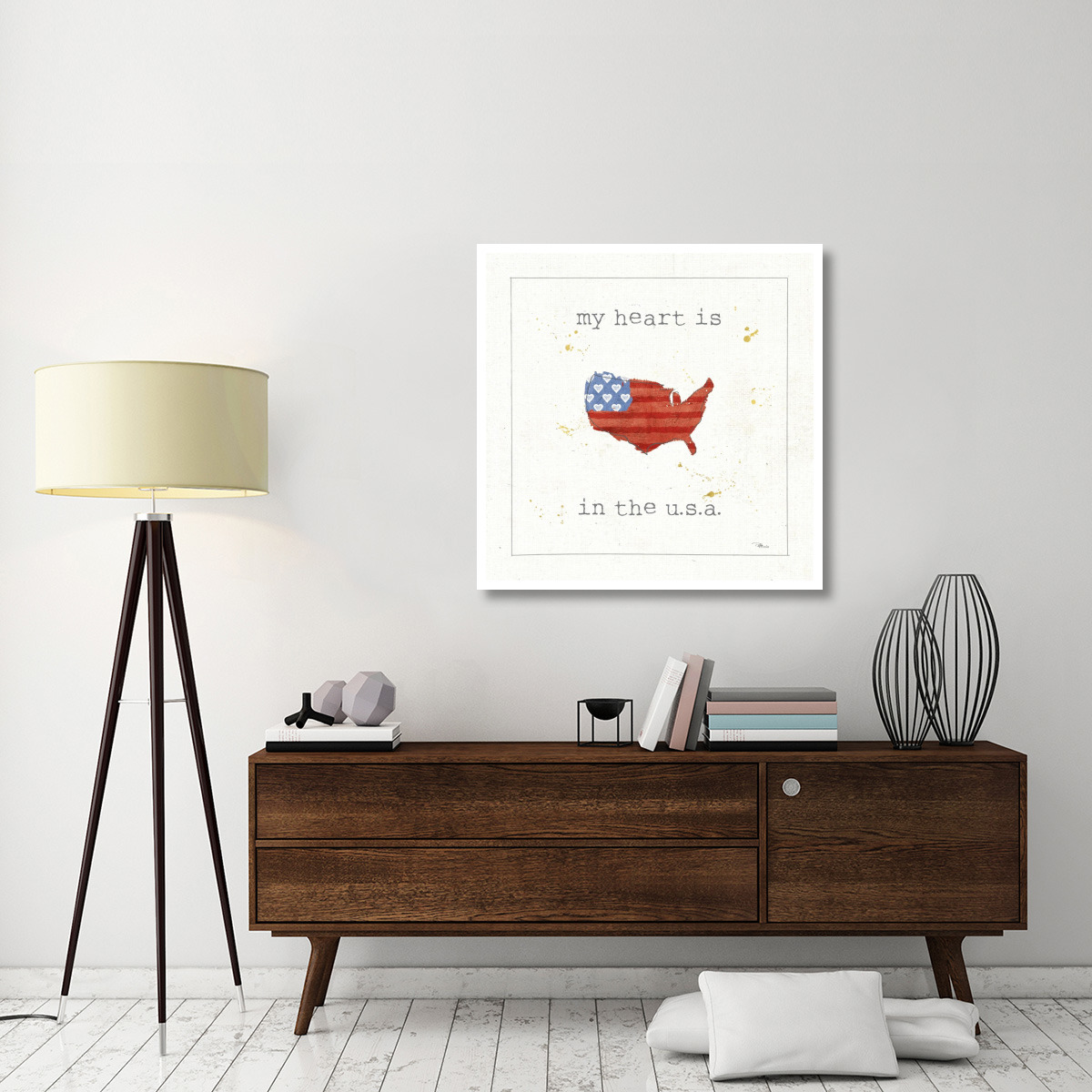 USA Cuties II -Paper Art-38&quotx38"