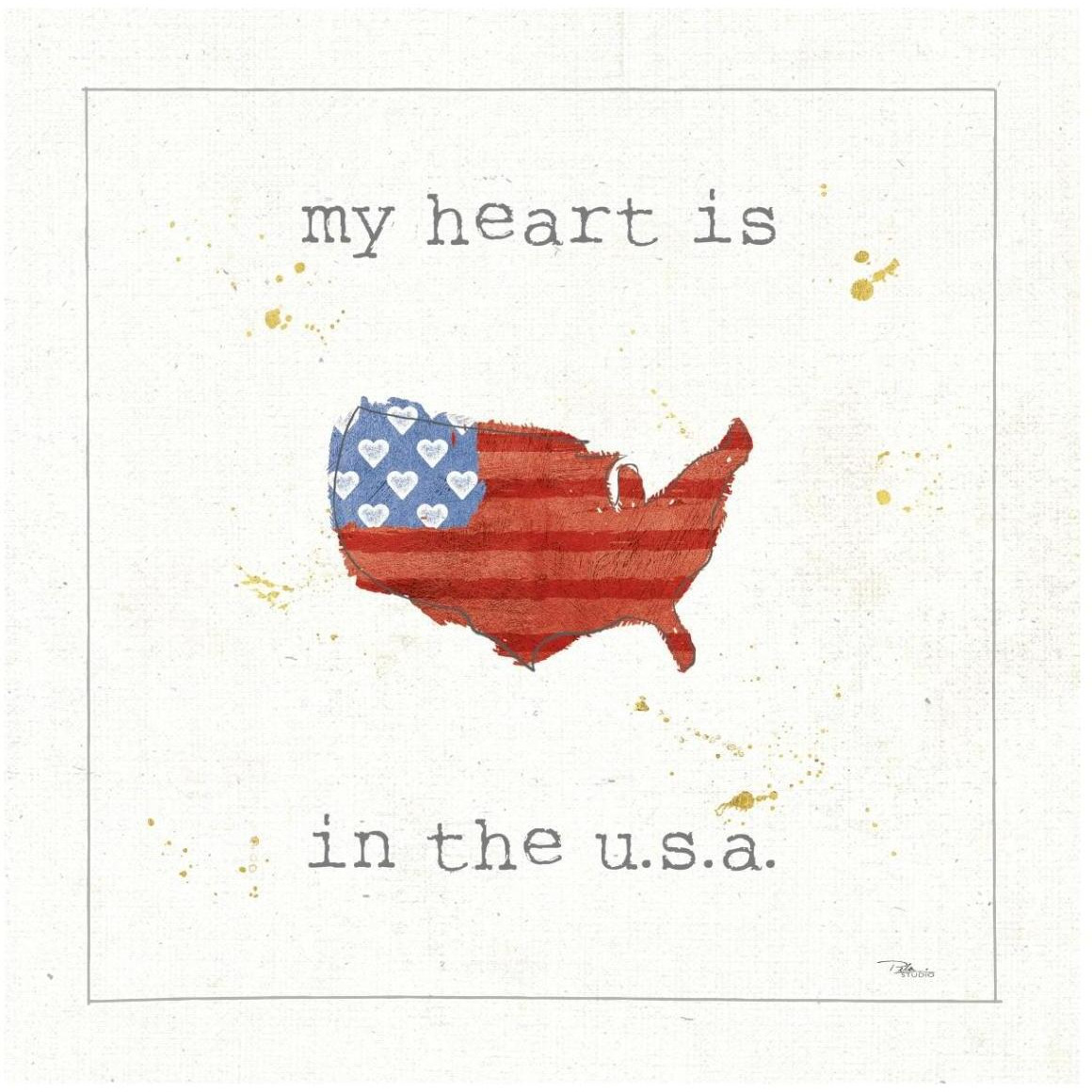 USA Cuties II -Paper Art-42&quotx42"
