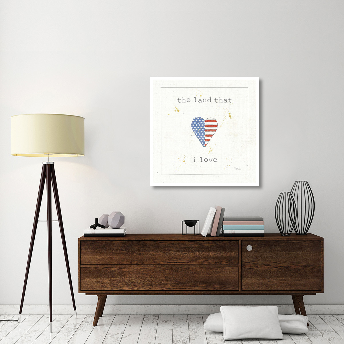 USA Cuties III -Paper Art-38&quotx38"
