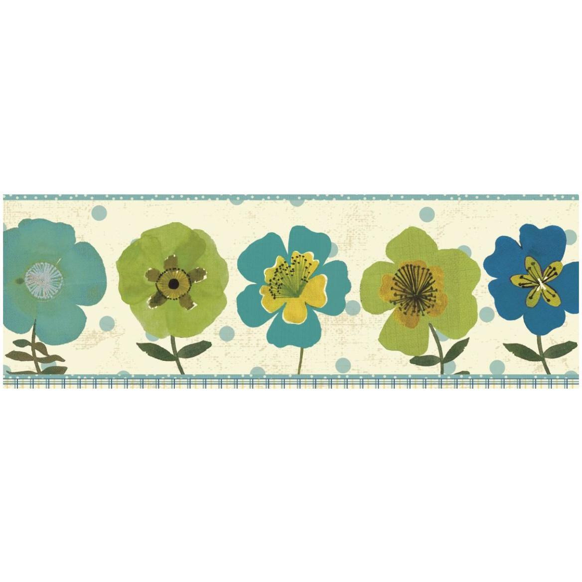 Garden Brights Cool V -Paper Art-56&quotx20"