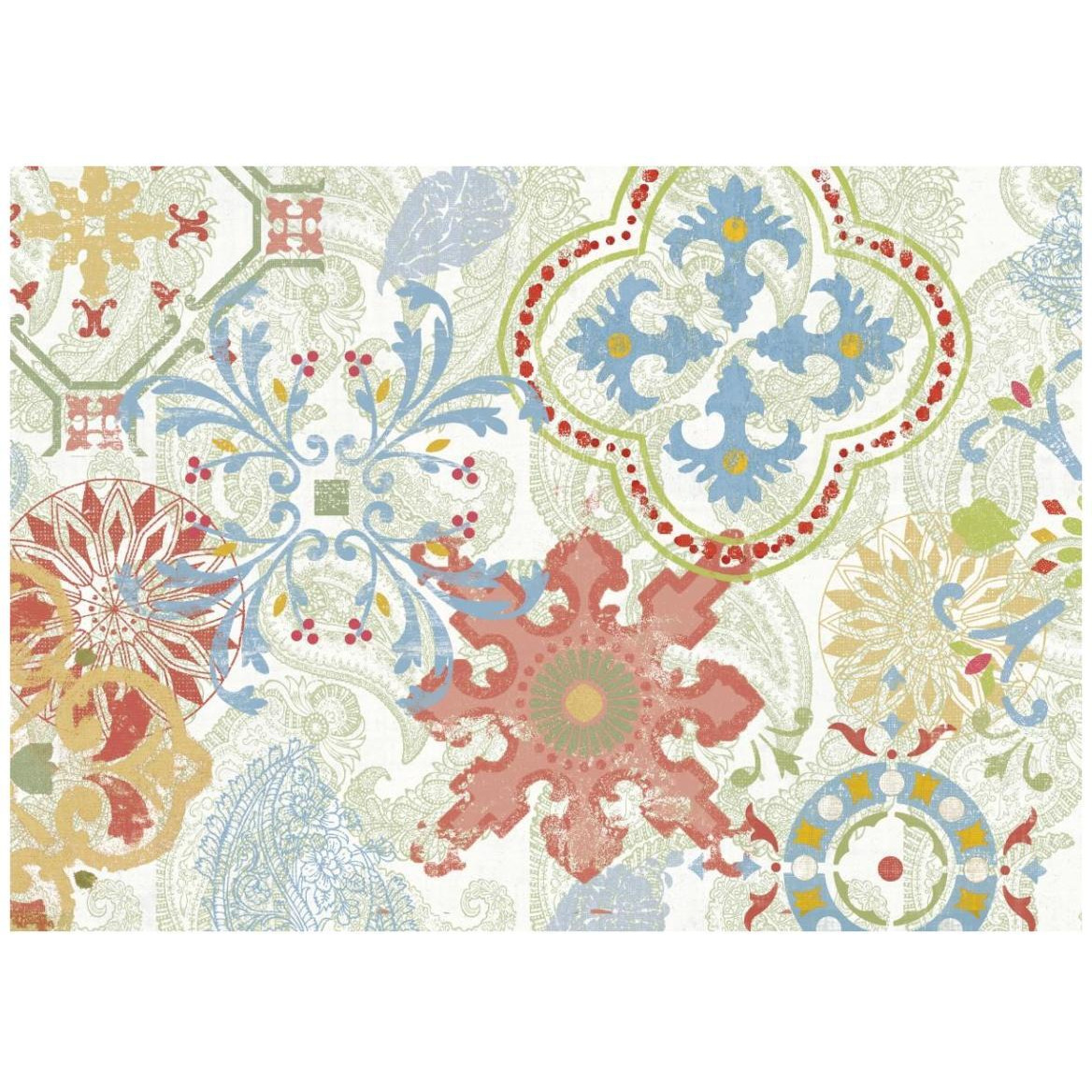 Crimson Stamps IV Spring -Paper Art-46&quotx33.24"