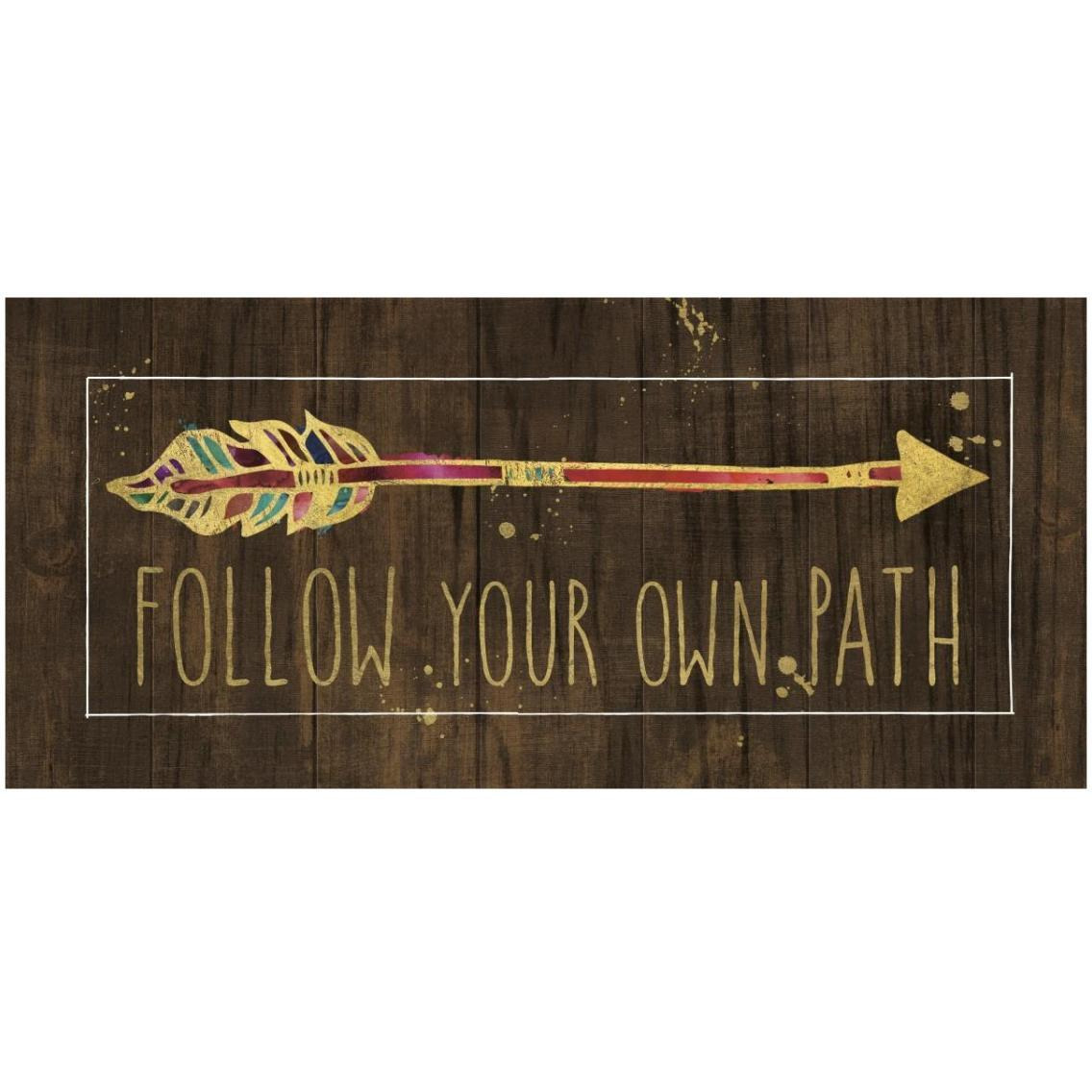 Beautiful Arrows III on Wood -Paper Art-32&quotx15.5"