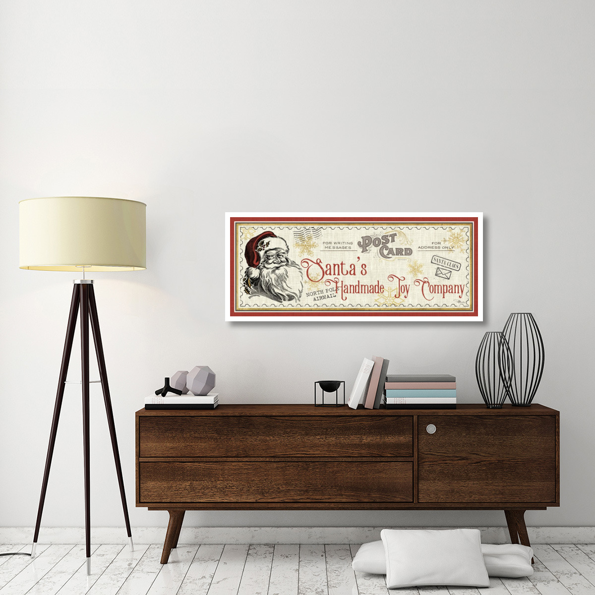North Pole Express V -Paper Art-52&quotx22"