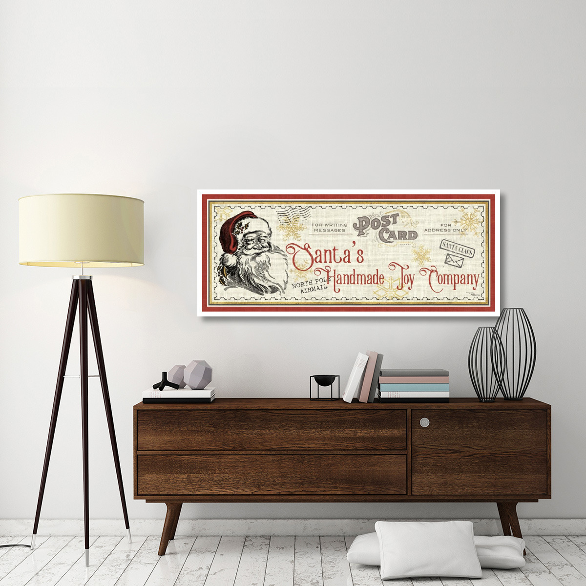 North Pole Express V -Paper Art-62&quotx26"