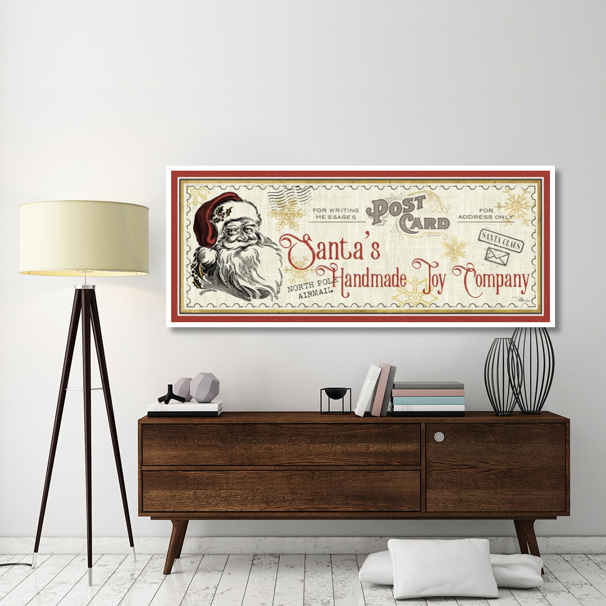 North Pole Express V -Paper Art-77&quotx32"