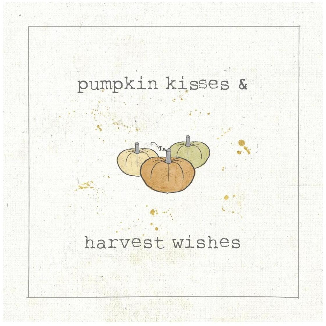 Harvest Cuties III -Paper Art-26&quotx26"