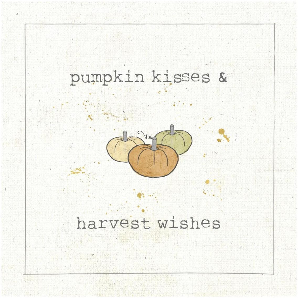 Harvest Cuties III -Paper Art-32&quotx32"
