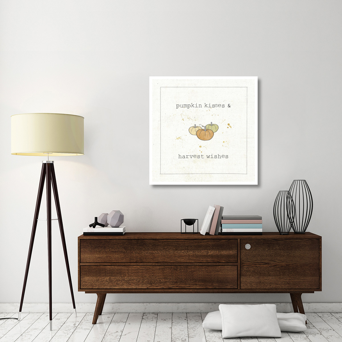 Harvest Cuties III -Paper Art-38&quotx38"