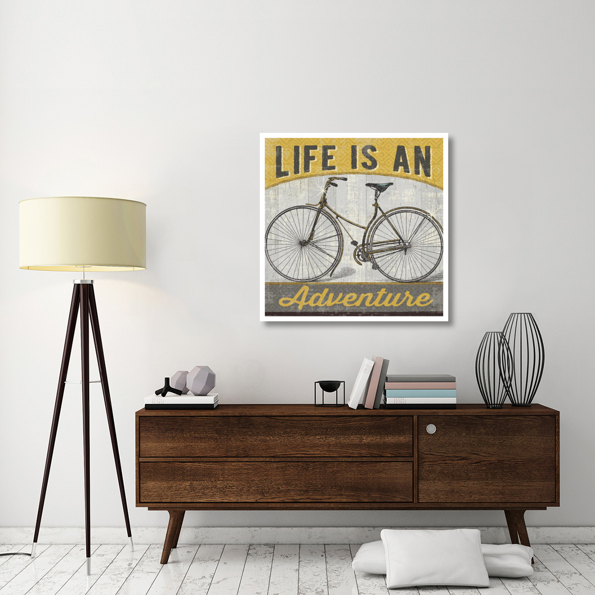 Life is an Adventure -Paper Art-38&quotx38"