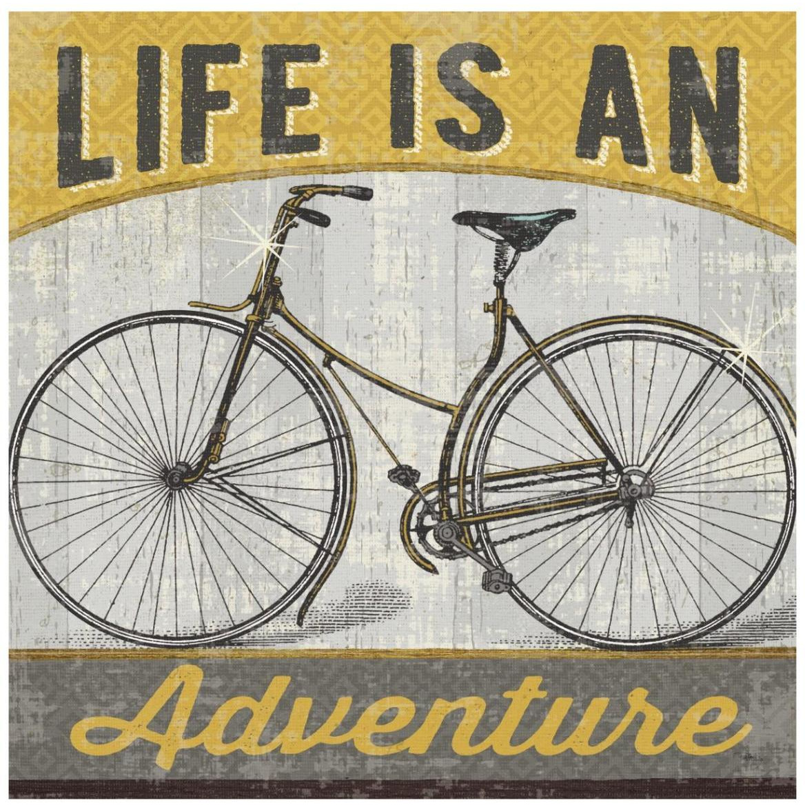 Life is an Adventure -Paper Art-42&quotx42"
