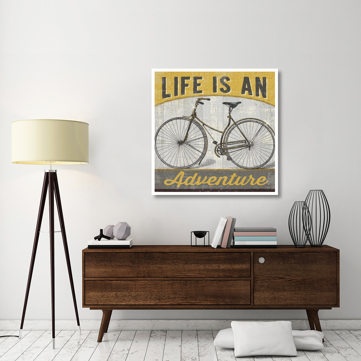 Life is an Adventure -Paper Art-42&quotx42"