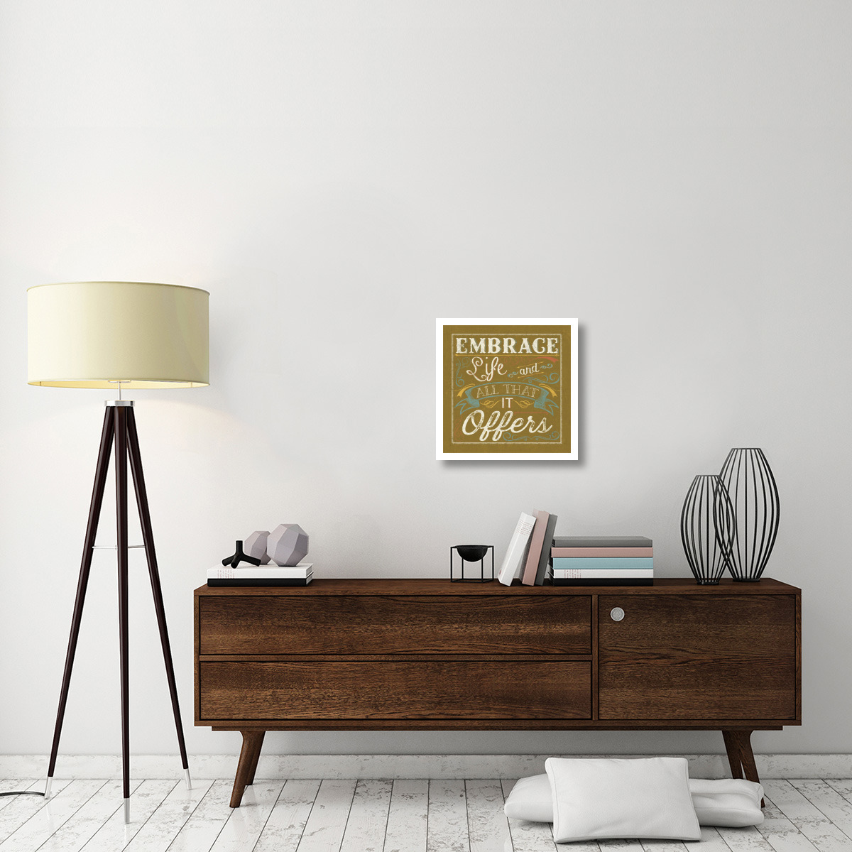 Life Is I Color Yellow -Paper Art-20&quotx20"