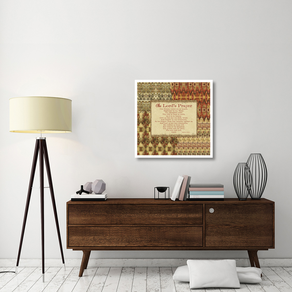 Mirage Words III Sq -Paper Art-32&quotx32"