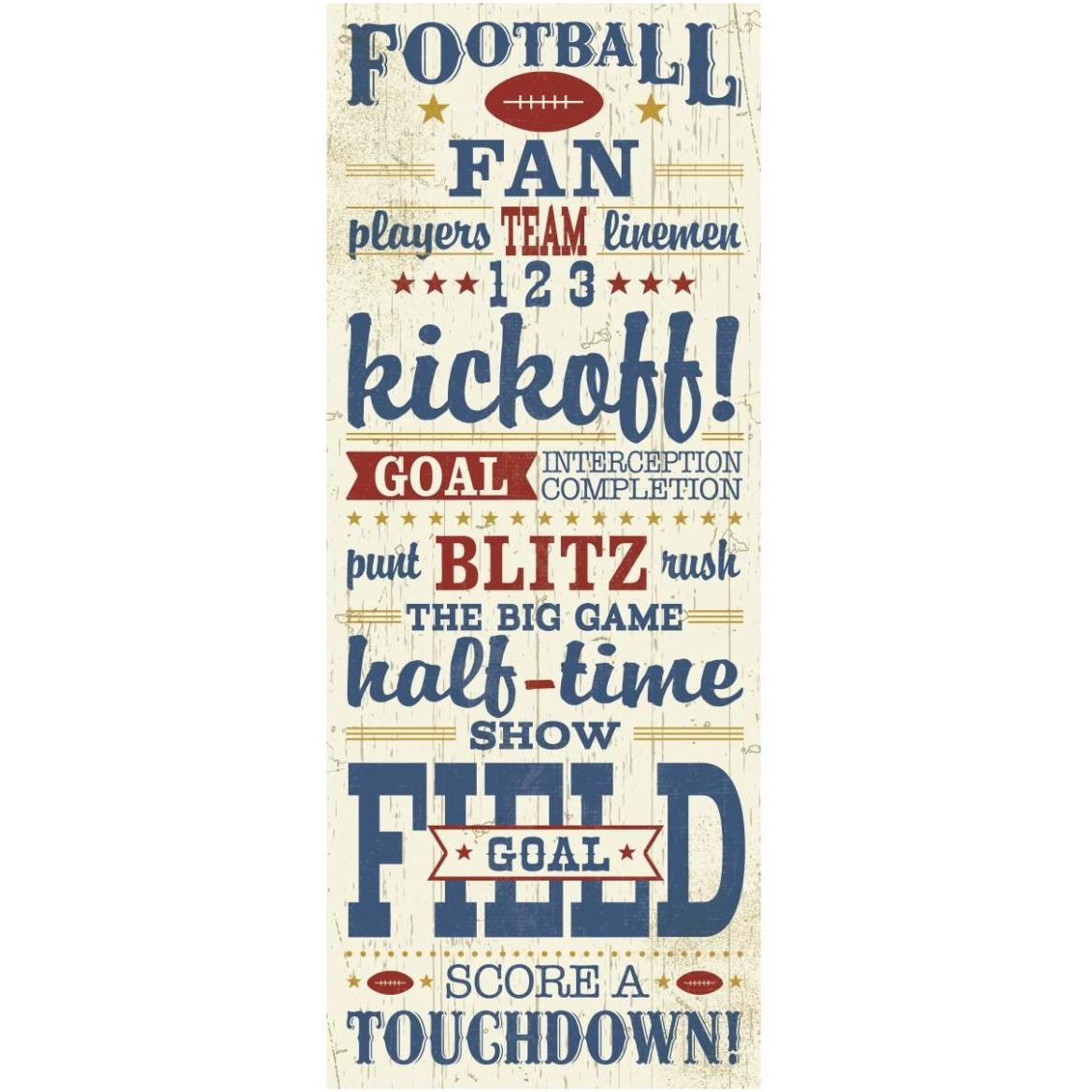 Sports Lovers I Red -Paper Art-26&quotx62"