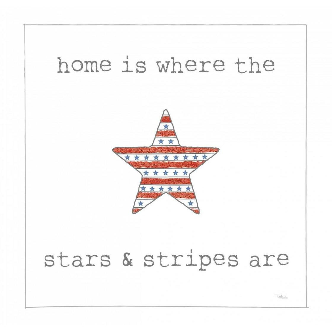USA Cuties IV on White -Paper Art-32&quotx32"