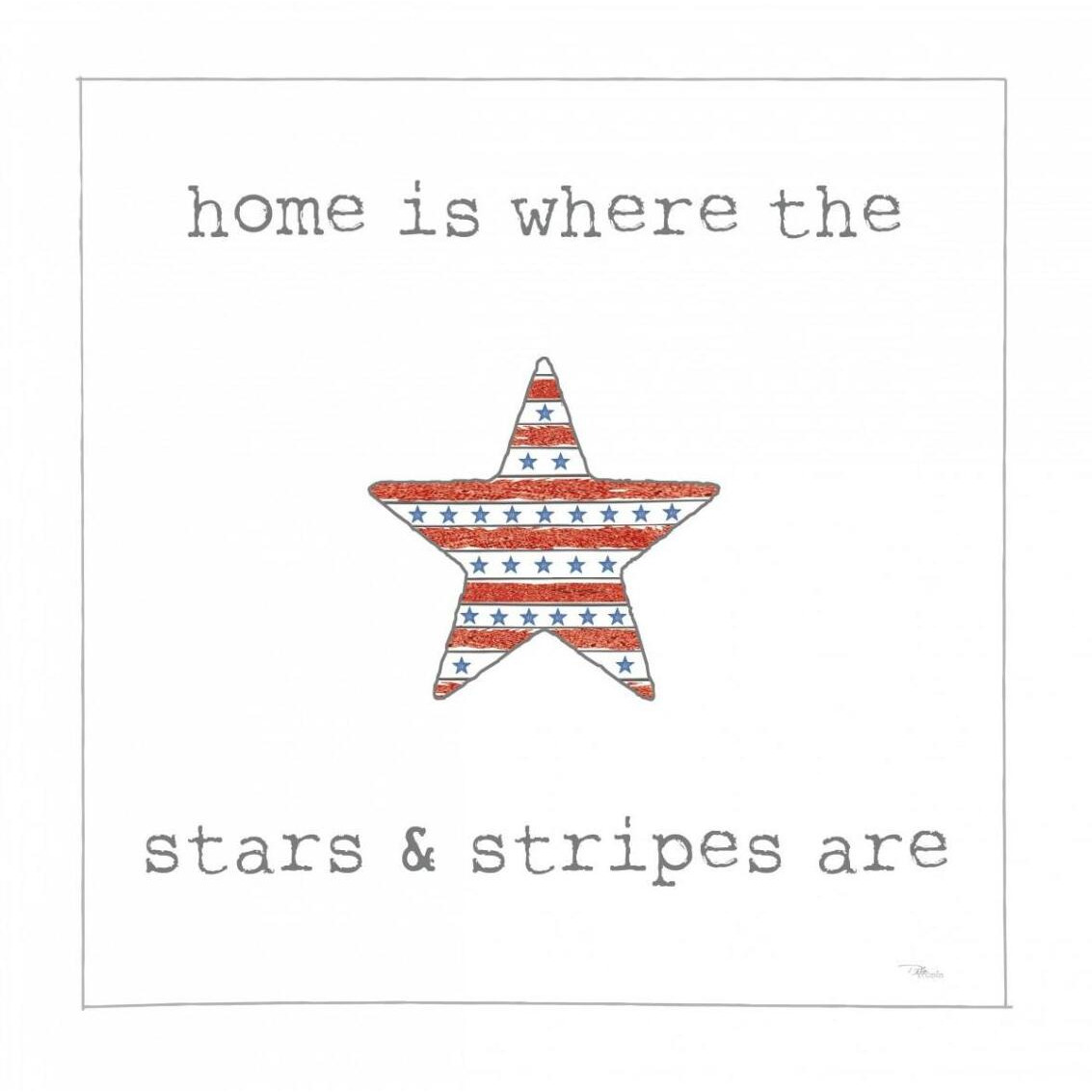 USA Cuties IV on White -Paper Art-38&quotx38"