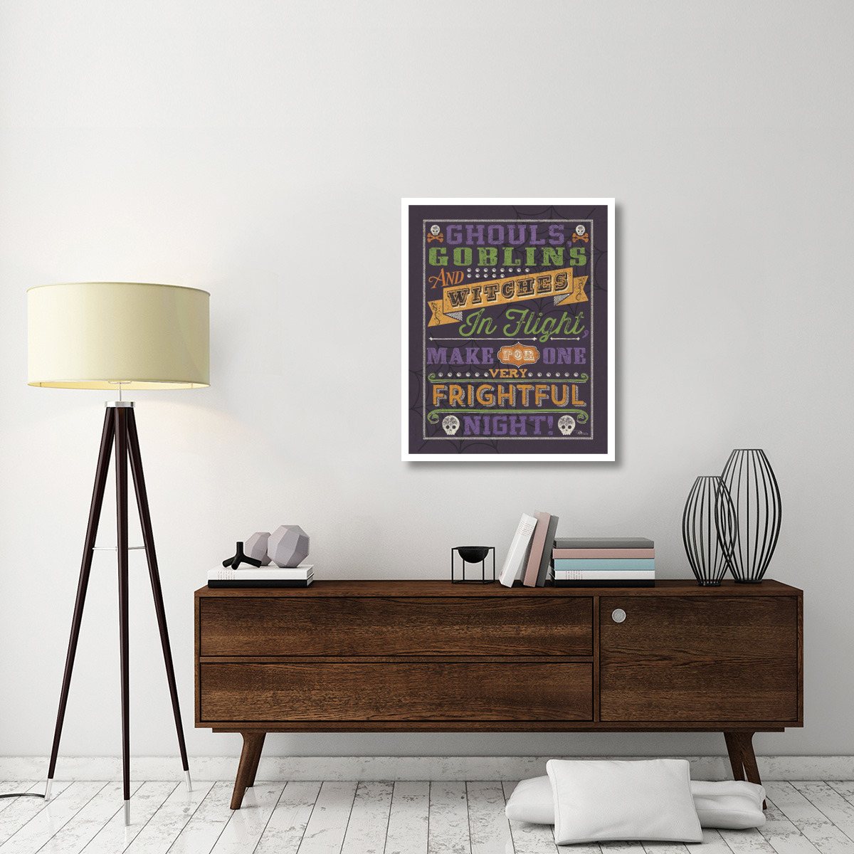 Halloween Talk II Color Purple -Paper Art-30&quotx37"