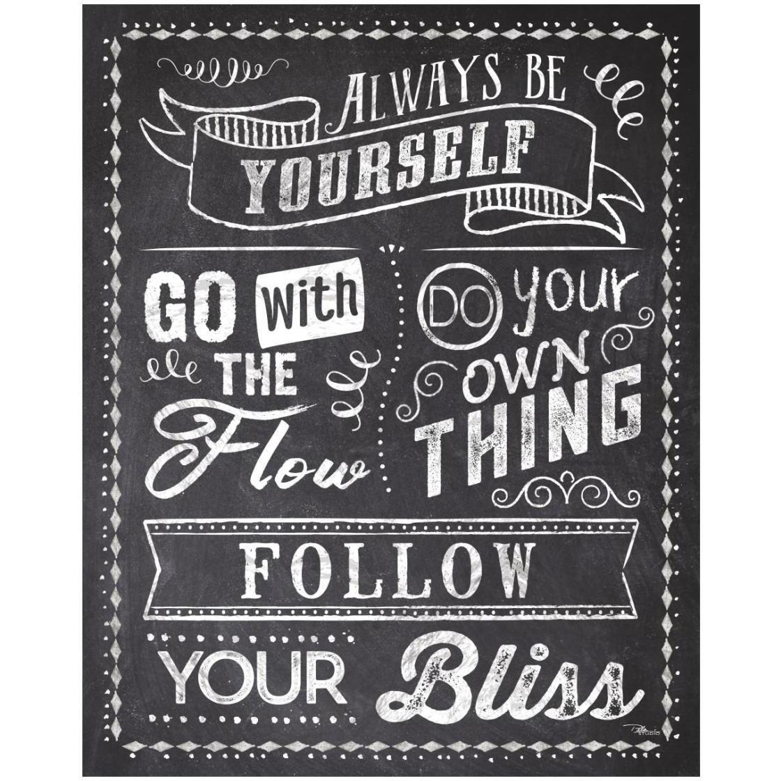 Just Be You I -Paper Art-22&quotx26"