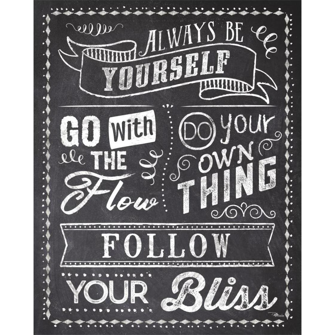 Just Be You I -Paper Art-24&quotx30"