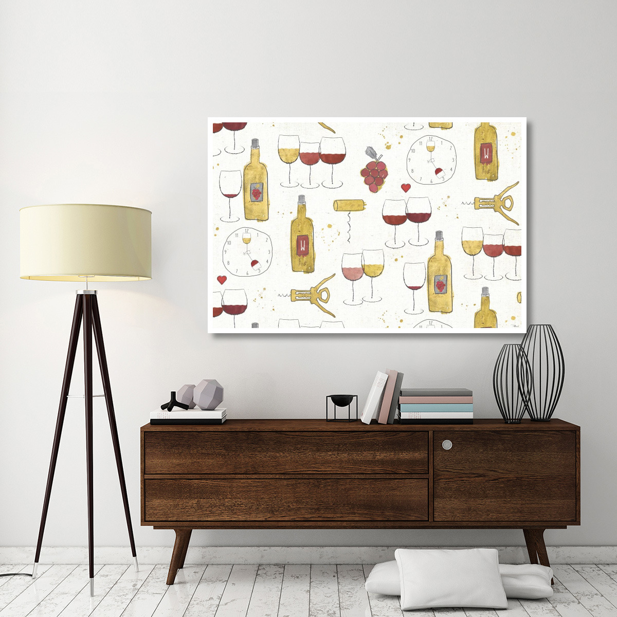 Flavor Notes X -Paper Art-62&quotx42"