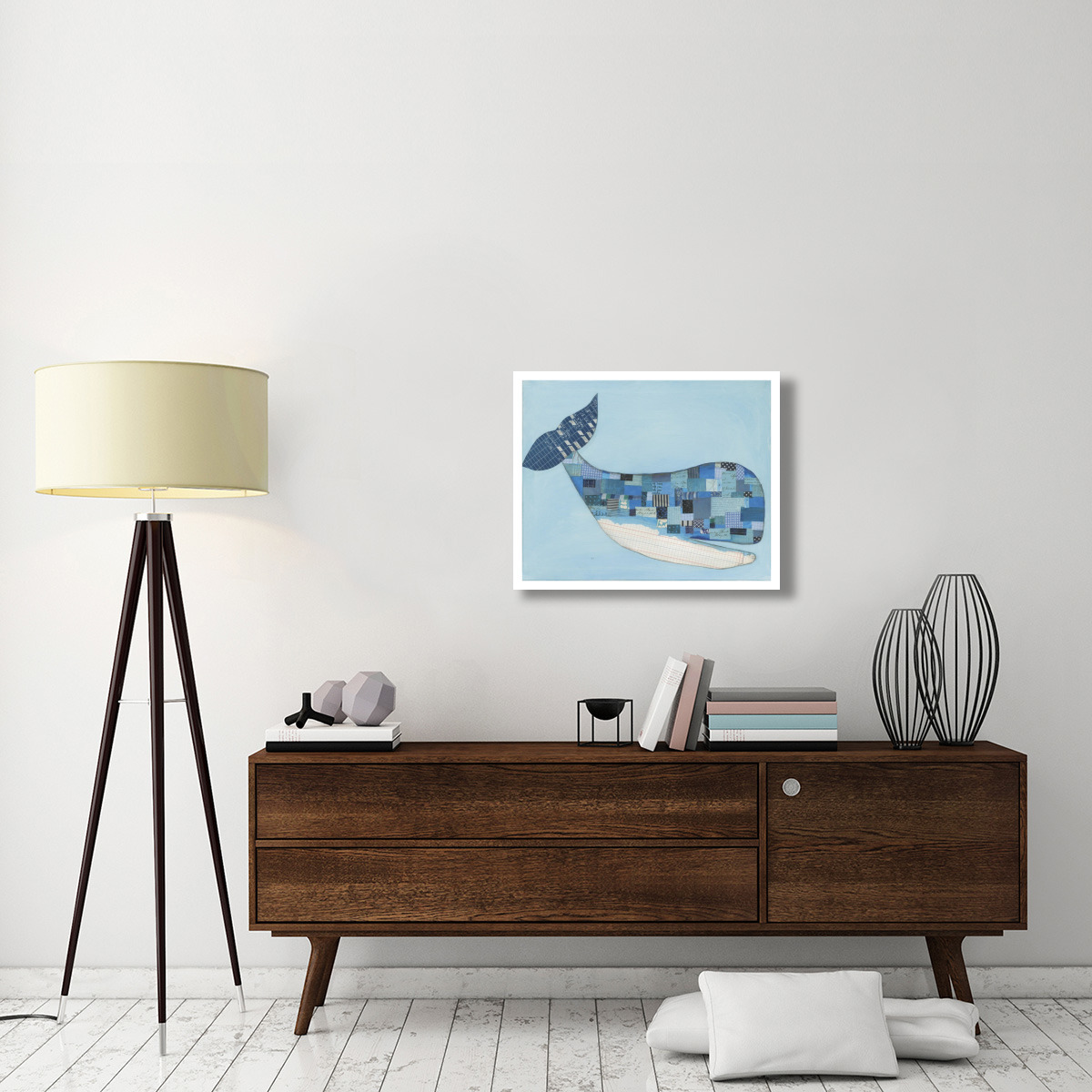 Wind and Waves II -Paper Art-30&quotx24"