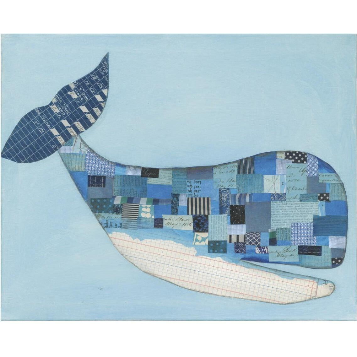 Wind and Waves II -Paper Art-37&quotx30"