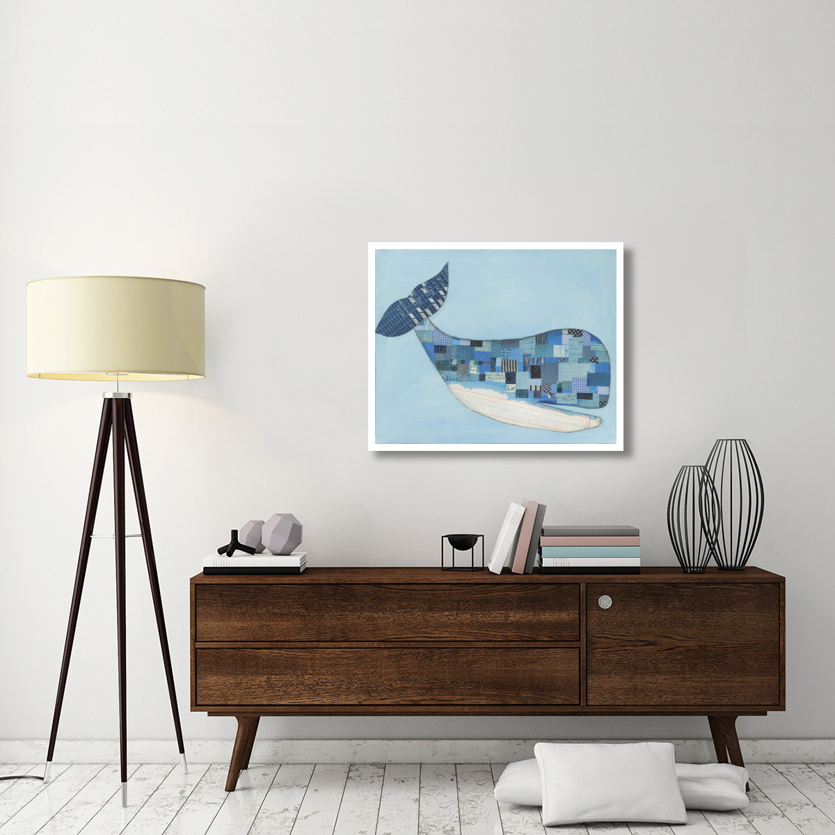 Wind and Waves II -Paper Art-37&quotx30"
