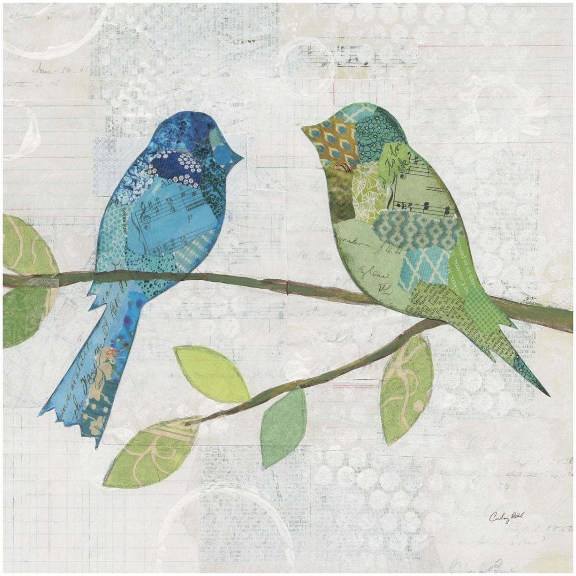 Catching Up III -Paper Art-32&quotx32"
