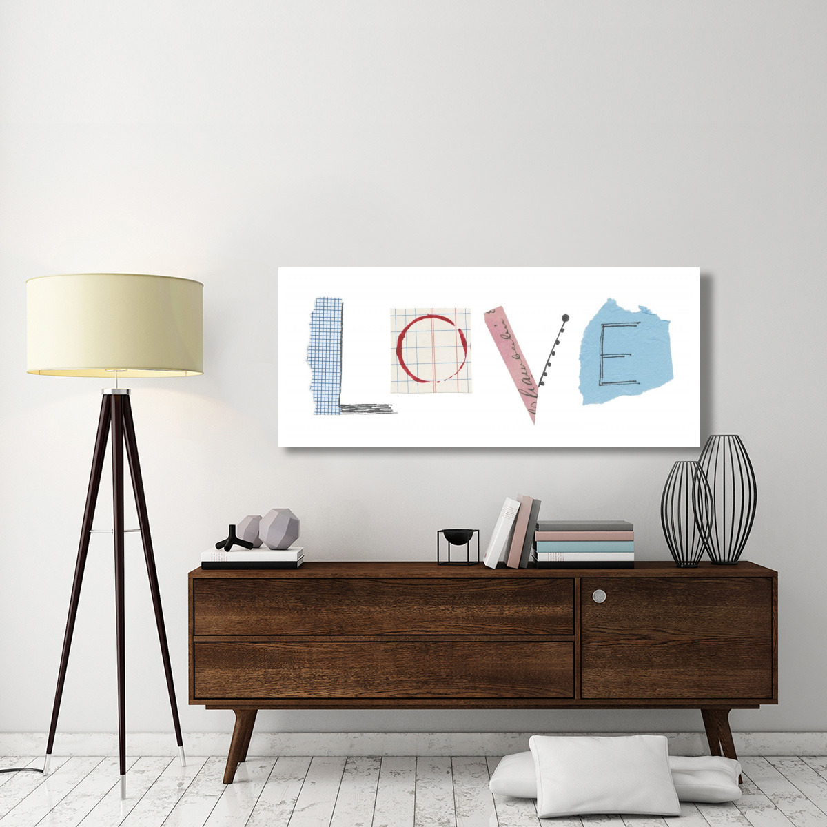 Love -Paper Art-62&quotx26"