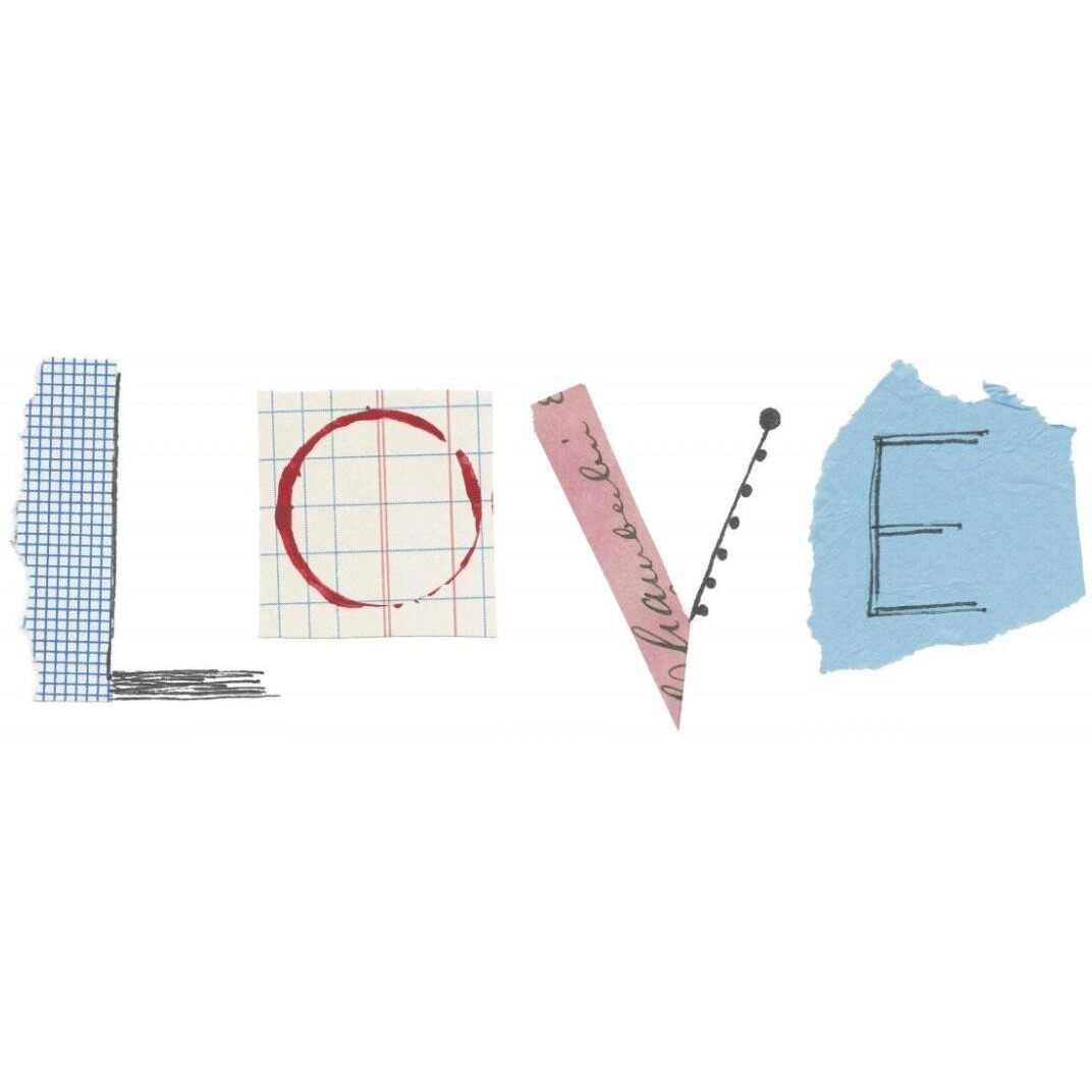 Love -Paper Art-77&quotx32"
