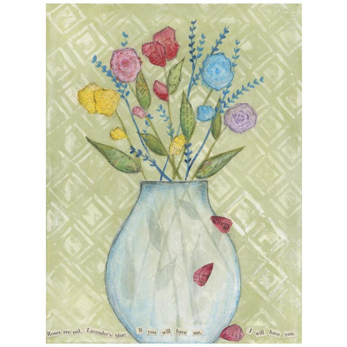 Roses are Red -Paper Art-32&quotx42"