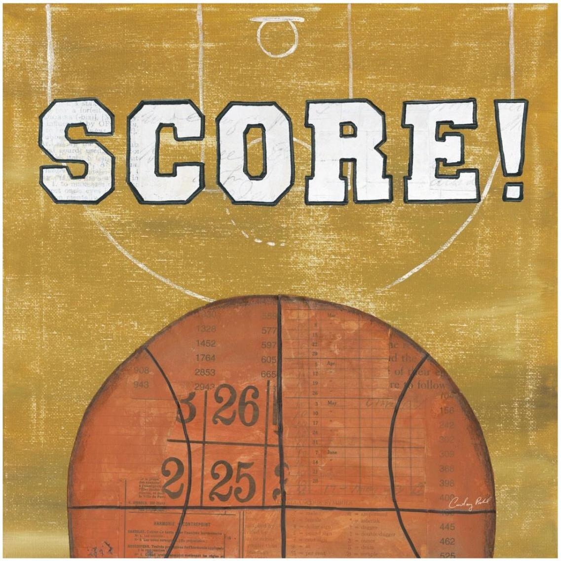 On the Field II Score -Paper Art-32&quotx32"