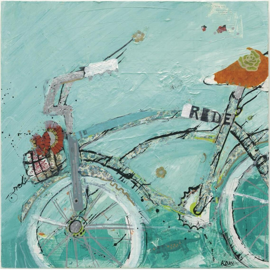 Ride -Paper Art-38&quotx38"