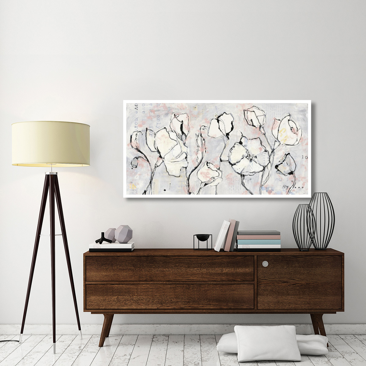 16 Again Blush v2 -Paper Art-62&quotx32"