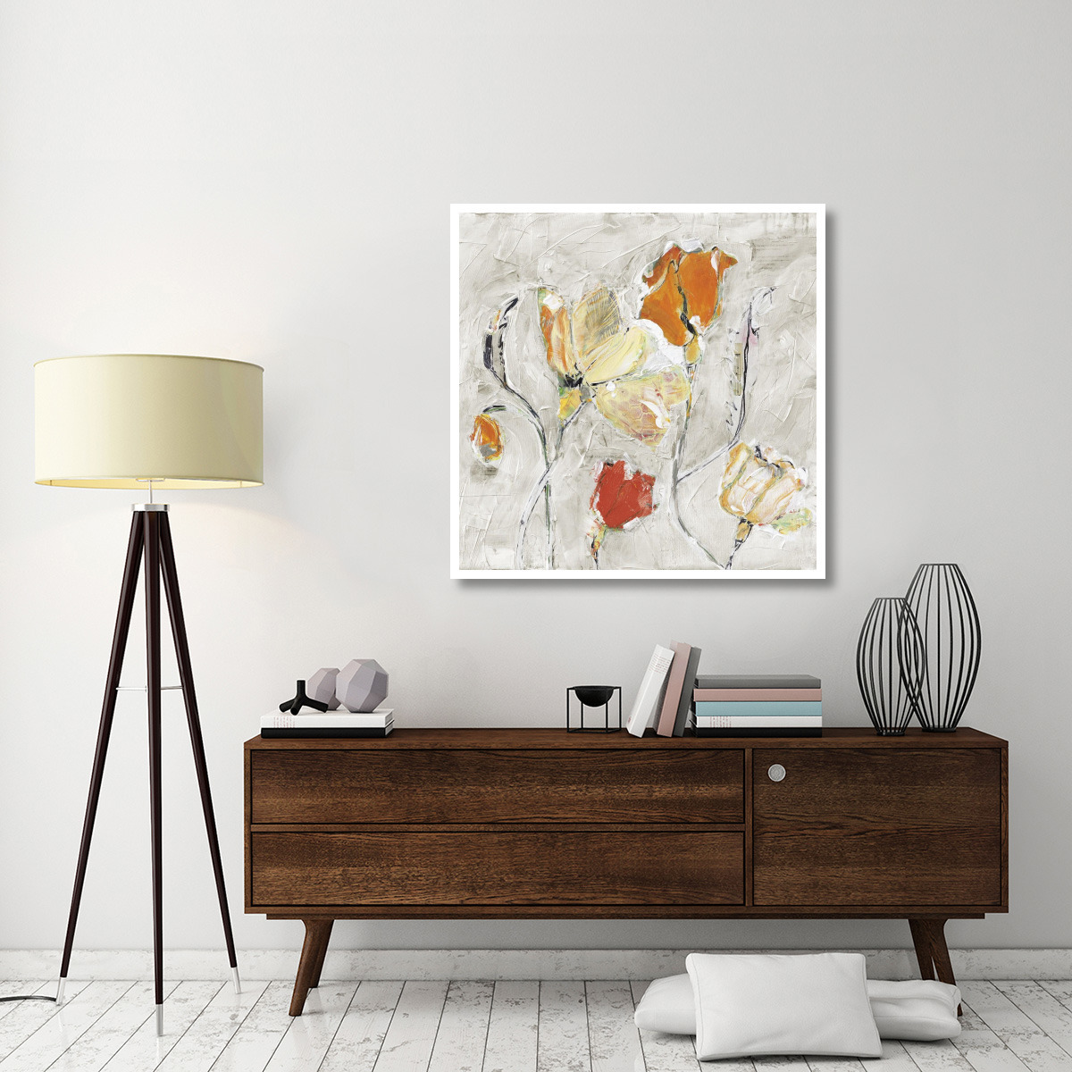 The Sanctuary II Warm -Paper Art-42&quotx42"