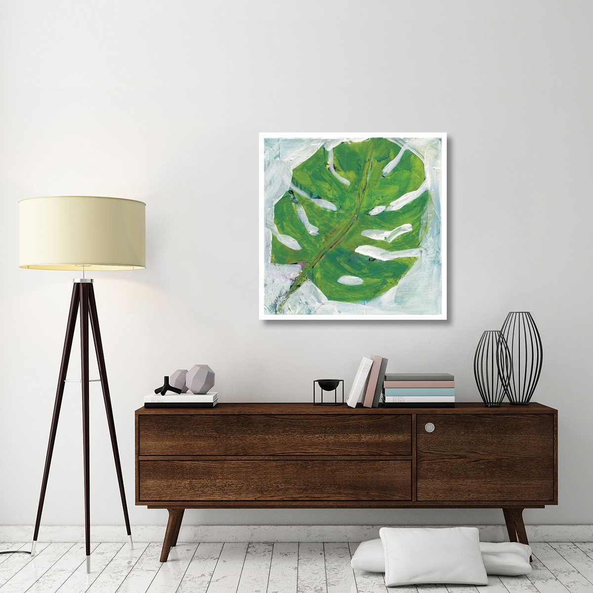 Single Leaf Play -Paper Art-38&quotx38"