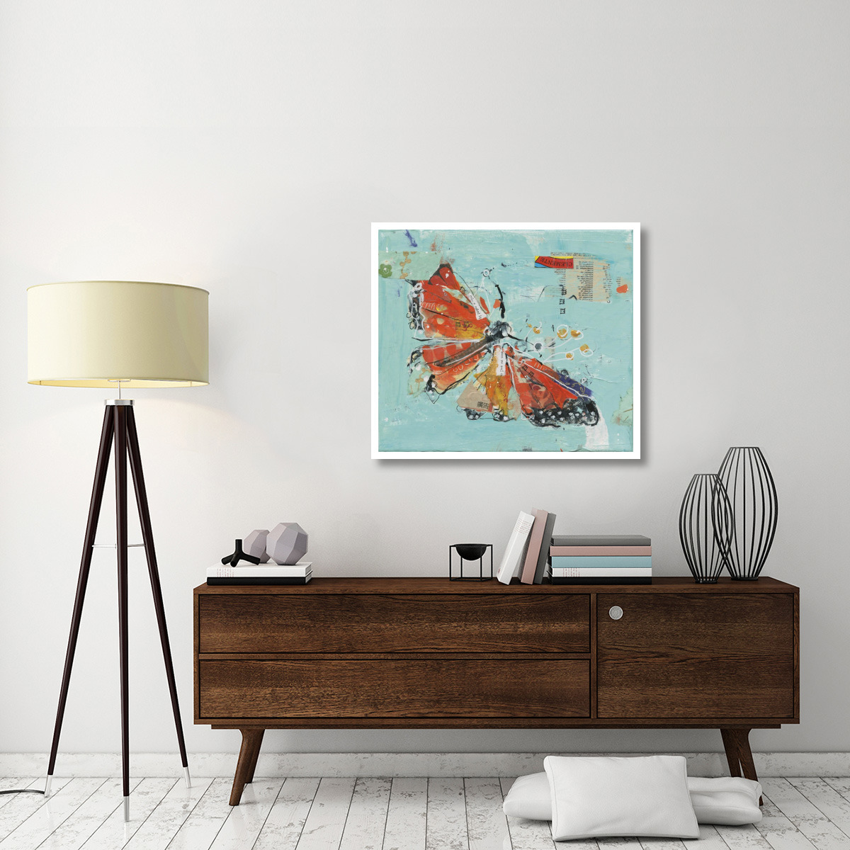 Monarch I Crop -Paper Art-38&quotx33.32"